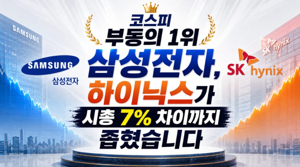 삼성전자하이닉스시총차이