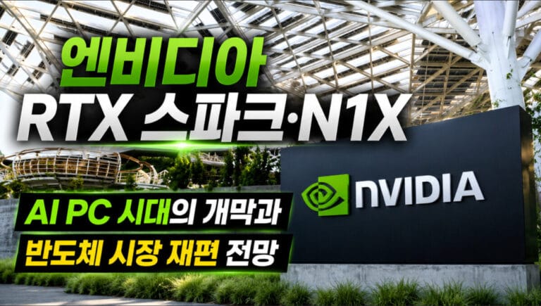 엔비디아 PC칩 진출 2026 — 인텔·AMD 40년 독점 구도와 투자 수혜·우려 종목 분석